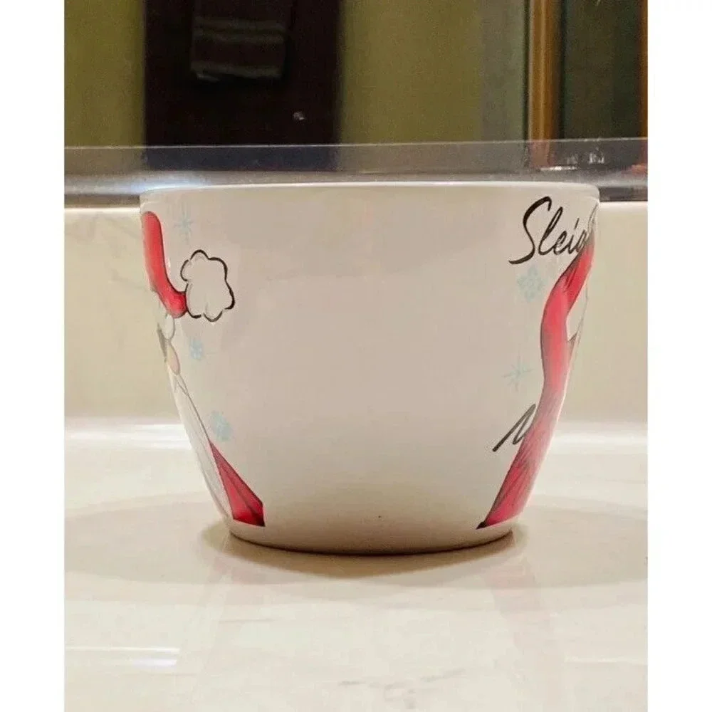 Santa Mug 10 Strawberry Street Sleigh My Name Christmas Santa I Love You